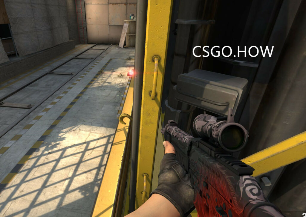 CSGO显示下包区域以及空中C4下包方法