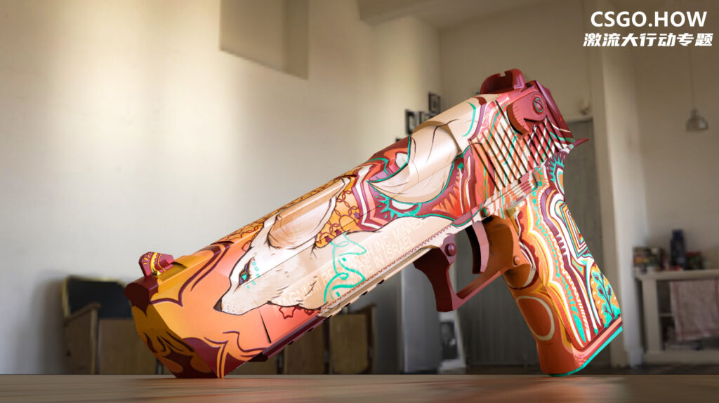 CSGO皮肤赏析:AWP | 九头金蛇 、沙漠之鹰 | 沙漠金狐