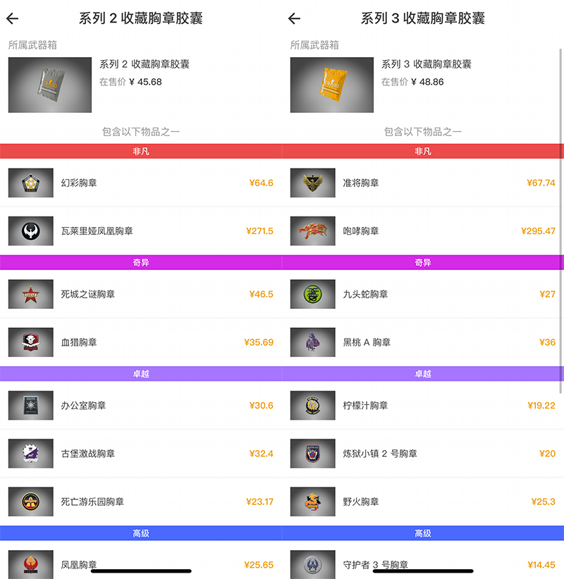 CSGO 胸章包