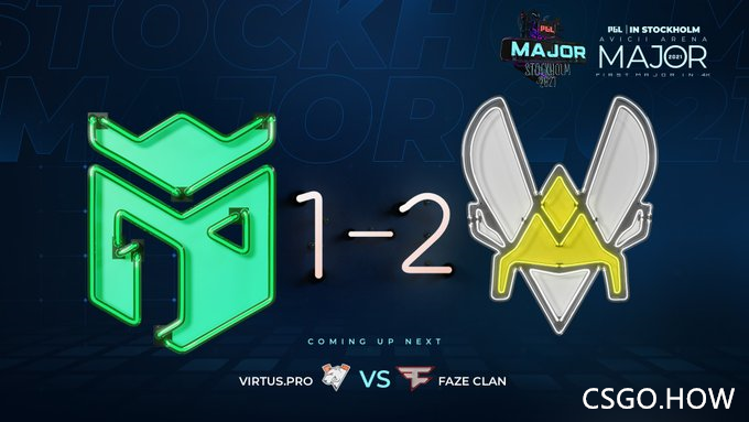 PGL Major传奇组 结束：NIP让一追二惊险晋级，FaZe抱憾离场