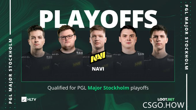 PGL Major：NAVI 2-0碾压NIP，无敌姿态晋级八强