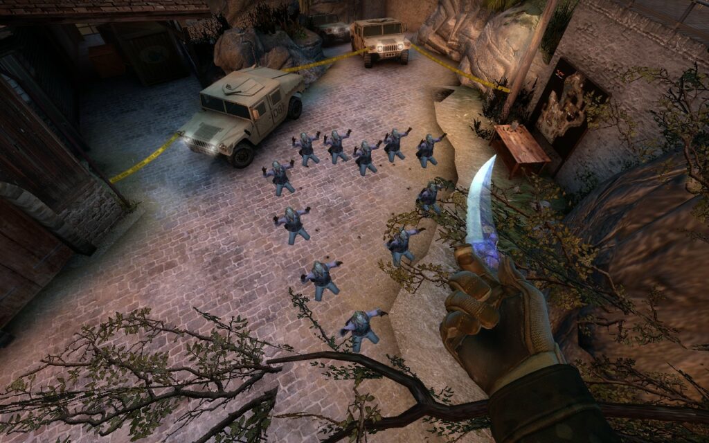 地图名称:reef(地图作者:cat food) CSGO地图推荐:在CSGO中赏析世界各个地方的风景