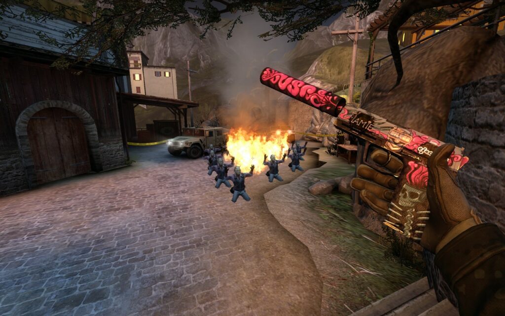 地图名称:reef(地图作者:cat food) CSGO地图推荐:在CSGO中赏析世界各个地方的风景