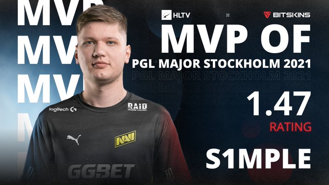 PGL Major总决赛:NAVI豪取冠军,s1mple荣获决赛MVP