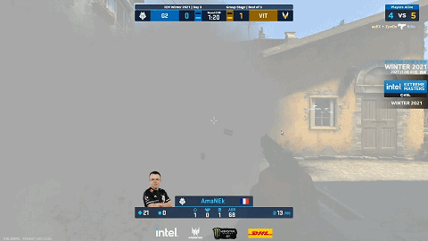 IEM冬季赛 A组决赛：G2 2-1险胜Vitality 
