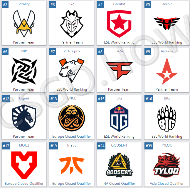 CSGO IEM冬季赛开赛在即!锁定今晚!TYLOO加油!