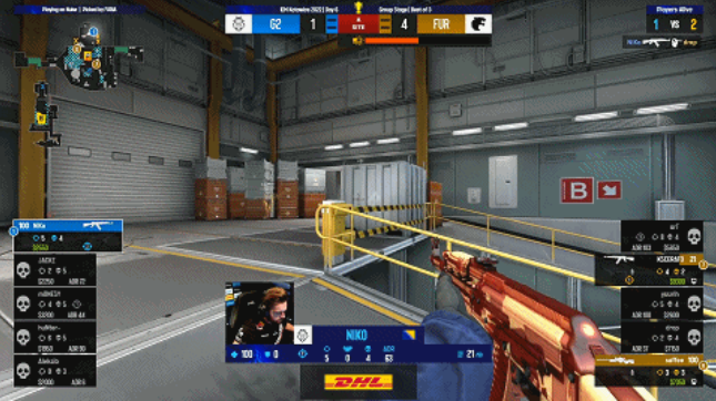 CSGO IEM卡托维兹:G2 2-1击败黑豹FURIA