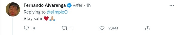 s1mple 乌克兰 老家的城市被炮击,连发三条Twitter