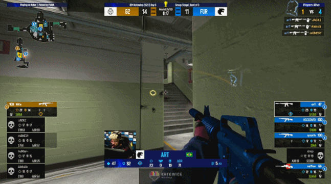 CSGO IEM卡托维兹:G2 2-1击败黑豹FURIA