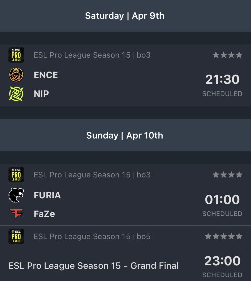 EPL S15:巴西黑豹FURIA今晚对阵银河战舰FaZe