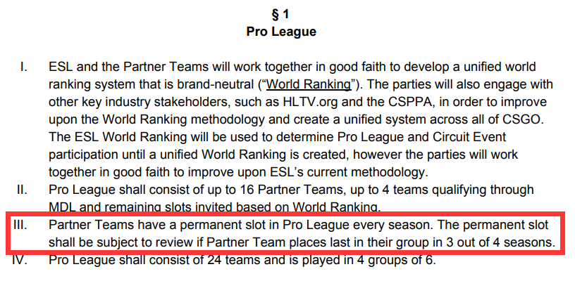 【CSGO】接连三届垫底,ESL或将取消EG固定席位