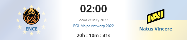 PGL安特卫普Major:冠军组 第二日战况&第三日赛程预告