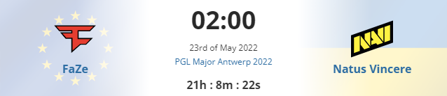 明晚!巅峰对决!PGL安特卫普Major总决赛 前瞻
