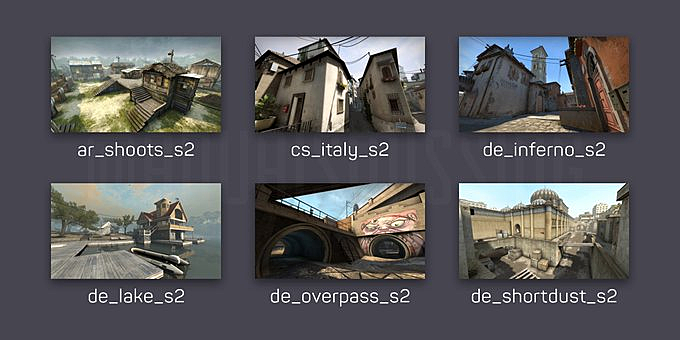 起源2进行中?!CSGO开发者服务器S2后缀名地图池