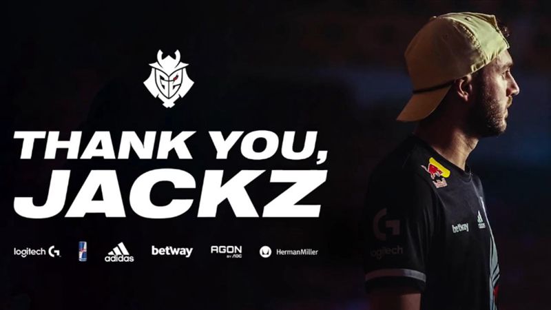 CSGO 老将JACKZ与G2正式结束合作,加入HEET